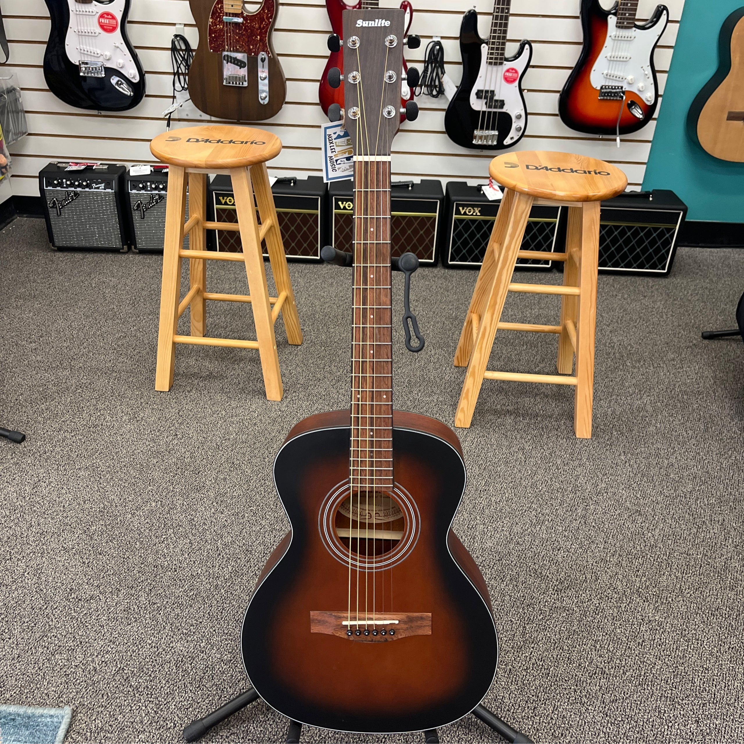 1 2 Sized Acoustic Guitar GA 10MTS Sunlite